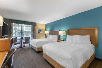 Standard Room, 2 Queen Beds, Non Smoking, Refrigerator & Microwave