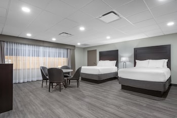 Standard Room, 2 Queen Beds, Non Smoking, Refrigerator & Microwave