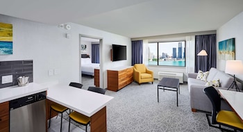Suite, 2 Queen Beds, Accessible (Mobility & Hearing, Roll-In Shower)