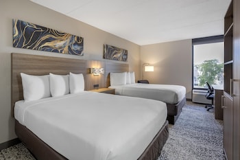 Standard Room, 2 Double Beds, Non Smoking, Refrigerator