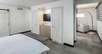Suite, 1 King Bed, Non Smoking, Refrigerator (Living Room;with Sofabed)