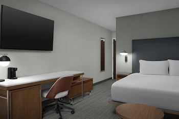 Room, 1 King Bed with Sofa bed (Mobility/Hearing Access, Roll-In Shwr)