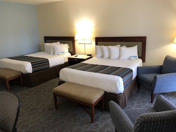 Deluxe Room, 2 Double Beds, Non Smoking (First Floor)