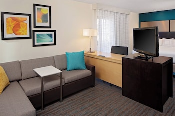 Studio, 1 Queen Bed with Sofa bed