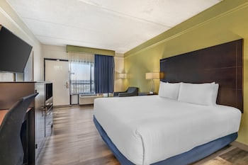 Standard Room, 1 King Bed, Non Smoking, Refrigerator & Microwave