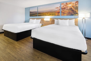 Double Room, 2 Double Beds, Non Smoking