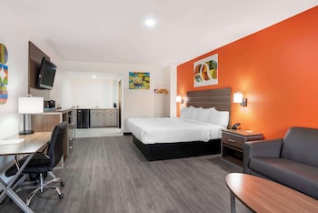 Standard Room, 1 King Bed, Non Smoking, Refrigerator & Microwave (with Sofabed)