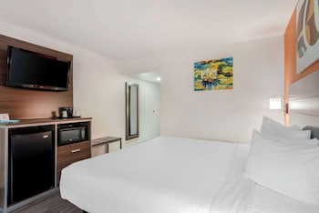 Standard Room, 1 King Bed, Non Smoking, Refrigerator & Microwave