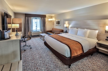 Suite, 1 King Bed, Non Smoking, Refrigerator & Microwave (with Sofabed)