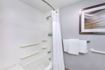 Room, 1 King Bed with Sofa bed, Hearing Accessible (Roll-in Shower)