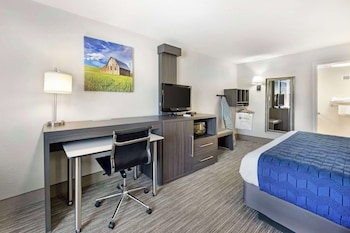 Standard Room, 1 King Bed, Accessible, Refrigerator & Microwave