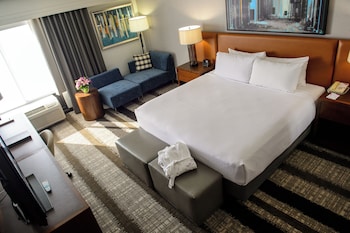 Premium Room, 1 King Bed, Accessible Bathtub (Communications, Accessible Tub)