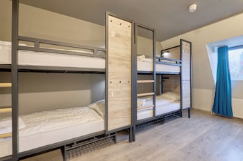 Bed in dormitory with 4 beds