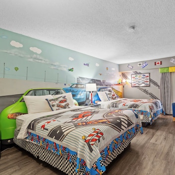 Room, 2 Queen Beds, Non Smoking (Car Theme)