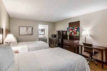 Deluxe Room, 2 Double Beds, Refrigerator (Smoke Free)