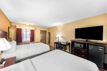 Standard Room, 2 Double Beds, Smoking, Refrigerator & Microwave