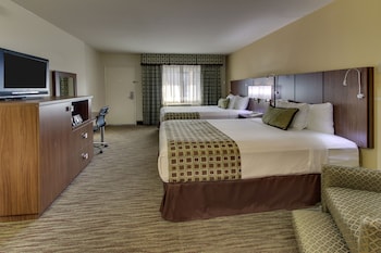 Standard Double Room, 2 Queen Beds, Non Smoking, Refrigerator