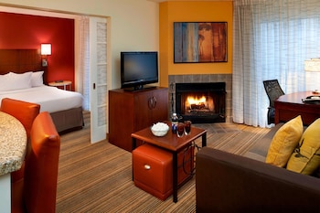 Suite, 1 Queen Bed with Sofa bed, Fireplace (One Bedroom with Fireplace)