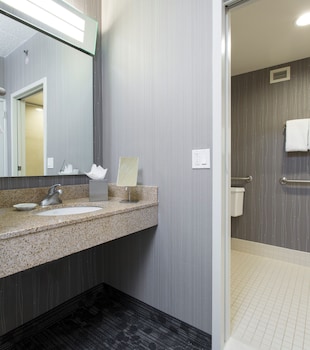 Room, 1 King Bed (Mobility/Hearing Access, Roll-in Shwr)