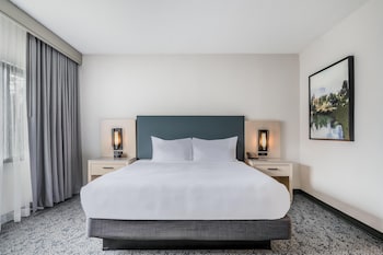 Suite, 1 King Bed with Sofa bed, Microwave