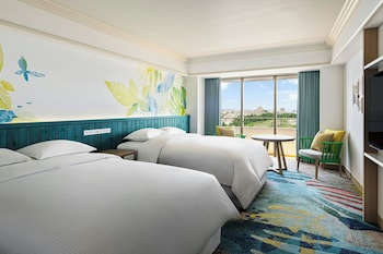 Room, 2 Double Beds, Bay View (Disney or Bay view)