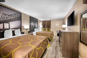 Deluxe Room, 2 Double Beds, Non Smoking