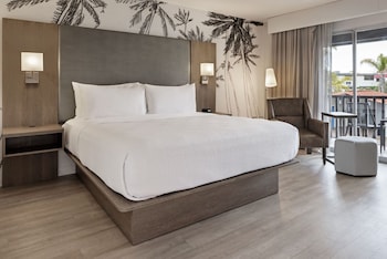 Deluxe Room, 1 King Bed, Courtyard View (Mobility & Hearing Accessible w/ Tub)