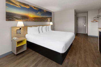 Room, 1 King Bed, Refrigerator & Microwave