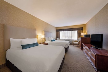 Standard Room, 2 Queen Beds, Non Smoking, Refrigerator & Microwave