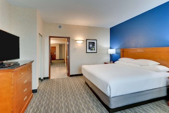 Suite, 1 King Bed with Sofa bed, Accessible (Sofa Sleeper, Tub, 2 Rooms)