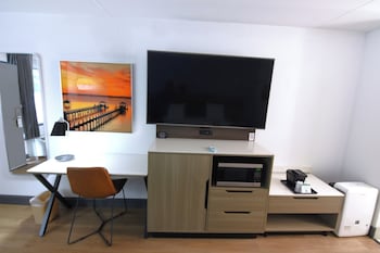 Standard Room, 1 King Bed, Non Smoking, Refrigerator & Microwave