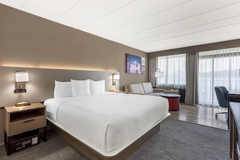 Suite, 1 King Bed with Sofa bed, Non Smoking, Balcony and River View