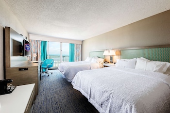 Premium Room, 2 Queen Beds, Oceanfront (High Floor)
