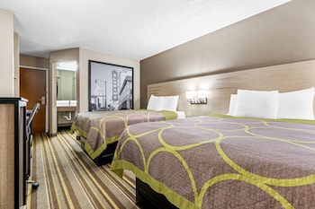 Double Room, 2 Double Beds, Non Smoking