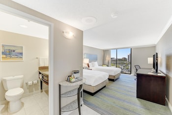 Room, 2 Double Beds, Balcony