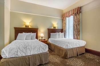 Standard Room, 2 Double Beds, Non Smoking, City View