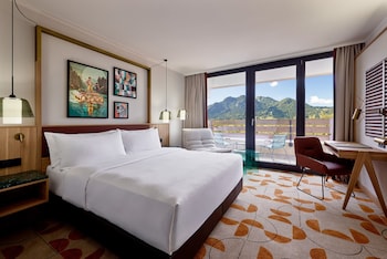 Double Room, 1 Bedroom, Balcony, Garden View