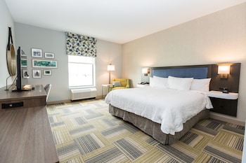 Room, 1 King Bed, Accessible, Non Smoking (Mobility & Hearing, Roll-in Shower)