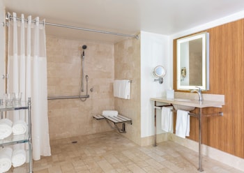 Suite, 1 King Bed with Sofa bed, Roll-in Shower (Indigo, Roll-In Shower)