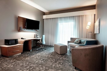 Room, 1 King Bed, Balcony (Mobility/Hearing Access, Roll-in Shwr)