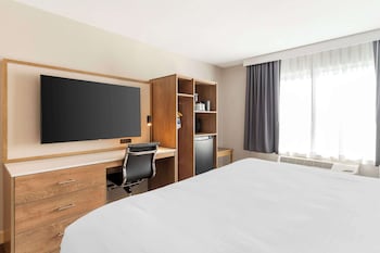 Standard Room, 1 King Bed, Non Smoking, Refrigerator & Microwave