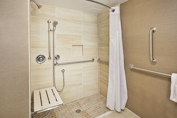 Standard Room, 1 Queen Bed, Roll-in Shower, Non Smoking (Communication)