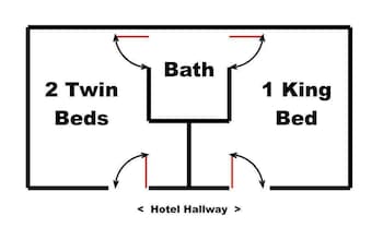 Twin Room (Garden King Two Twin)