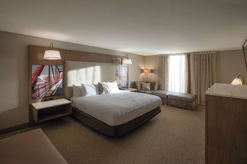 Standard Room, 1 King Bed, Non Smoking, Refrigerator & Microwave (View)