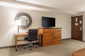 Suite, 1 King Bed with Sofa bed, Accessible (Sofa Sleeper, Roll-in Shower, 2 Rooms)