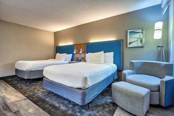 Room, 2 Double Beds (Mobility/Hearing Access, Roll-In Shwr)