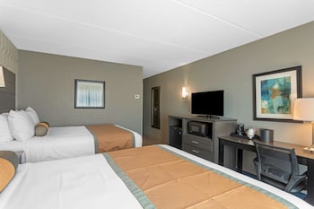 Standard Room, 2 Queen Beds, Non Smoking, Refrigerator & Microwave