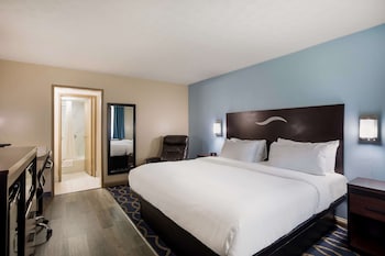 Standard Room, 1 King Bed, Non Smoking, Refrigerator & Microwave