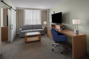 Room, 1 King Bed, High Floor, Exterior Entry (Mobility/Hearing Access, Roll-In Shwr)