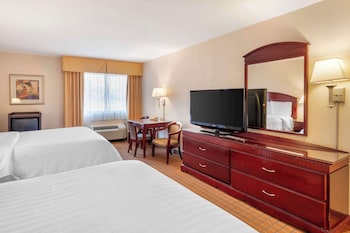 Standard Room, 2 Queen Beds, Non Smoking, Refrigerator & Microwave